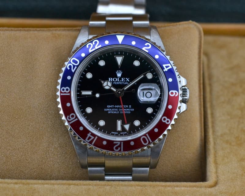 Rolex GMT Master II Red / Blue "Pepsi" 