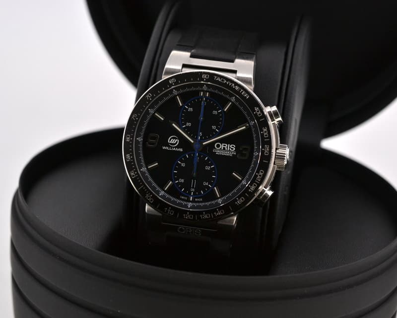 Oris Williams F1 Team Chronograph SS / Rubb