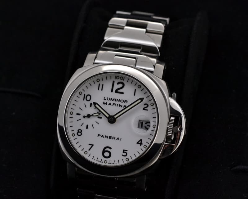 Panerai Luminor Marina 40MMWhite Dial SS / SS