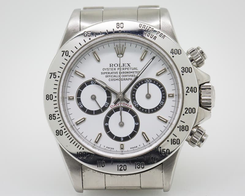 Rolex Daytona SS White Dial Zenith Movement 