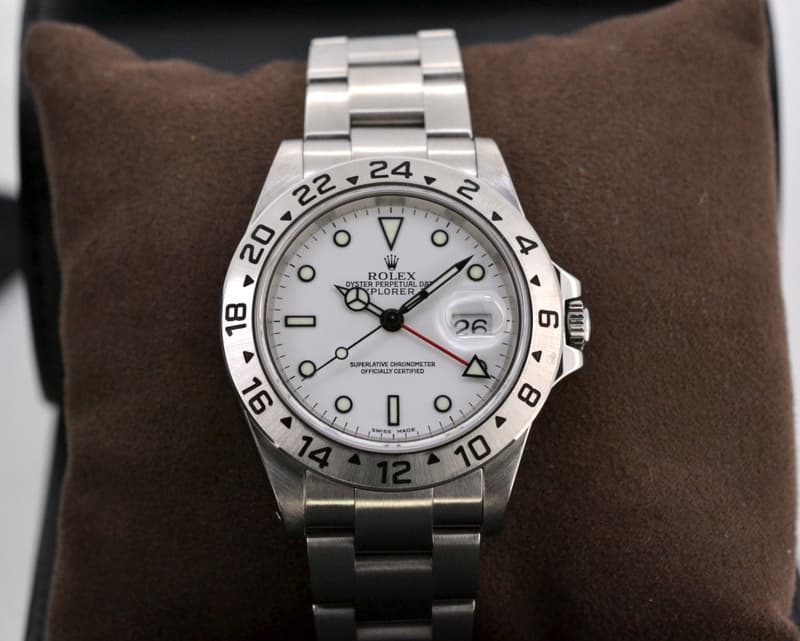 Rolex Explorer II White Dial 