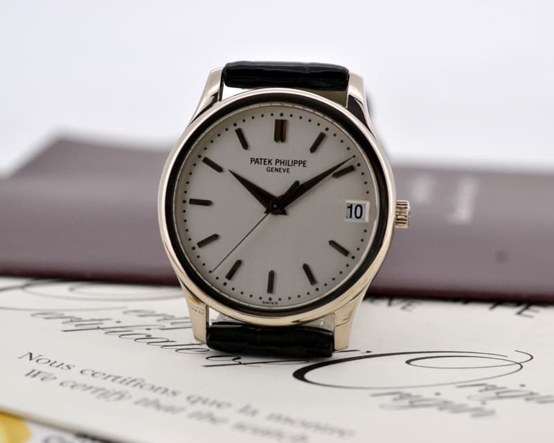 Patek Philippe Calatrava Automatic 18K White Gold