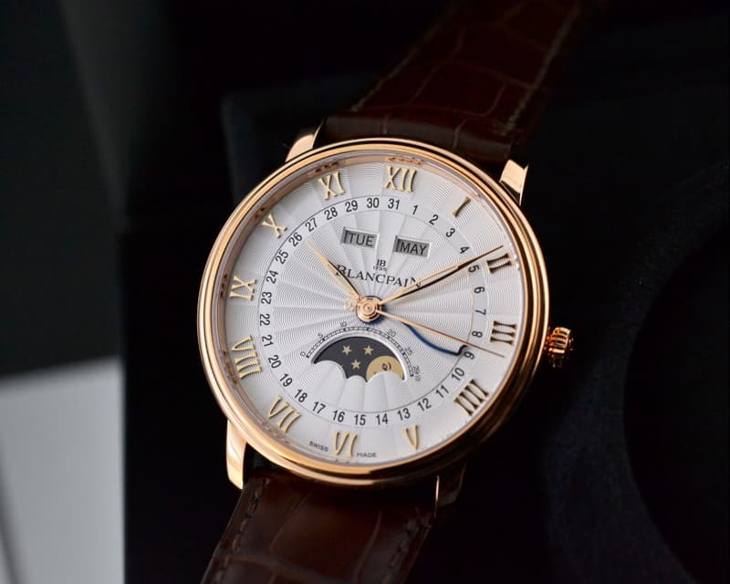 Blancpain Villeret Moonphase & Complete Calendar 18K Rose Gold 40MM