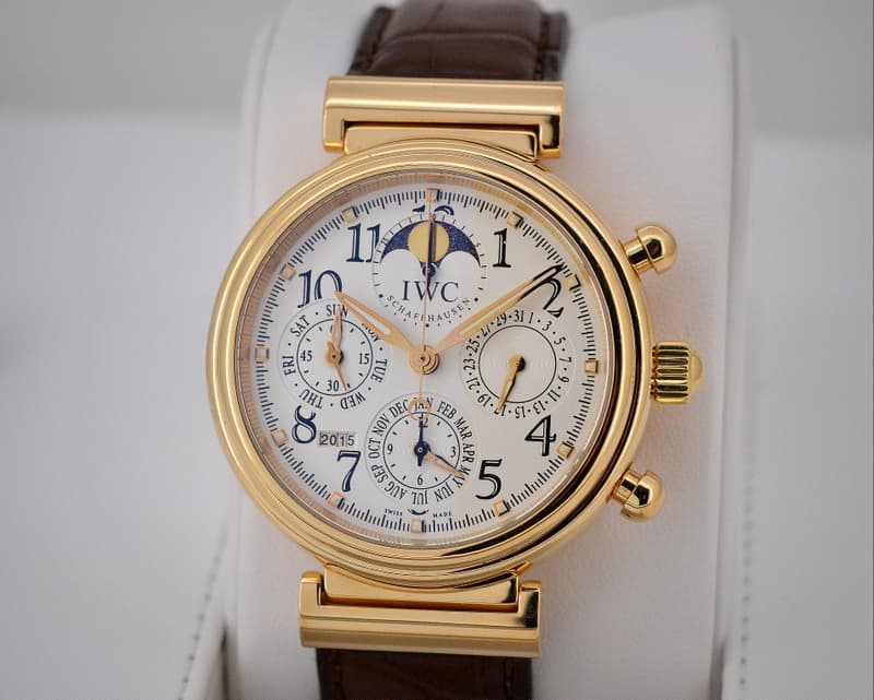 IWC Da Vinci Perpetual Calendar Chronograph 18K Rose Gold 