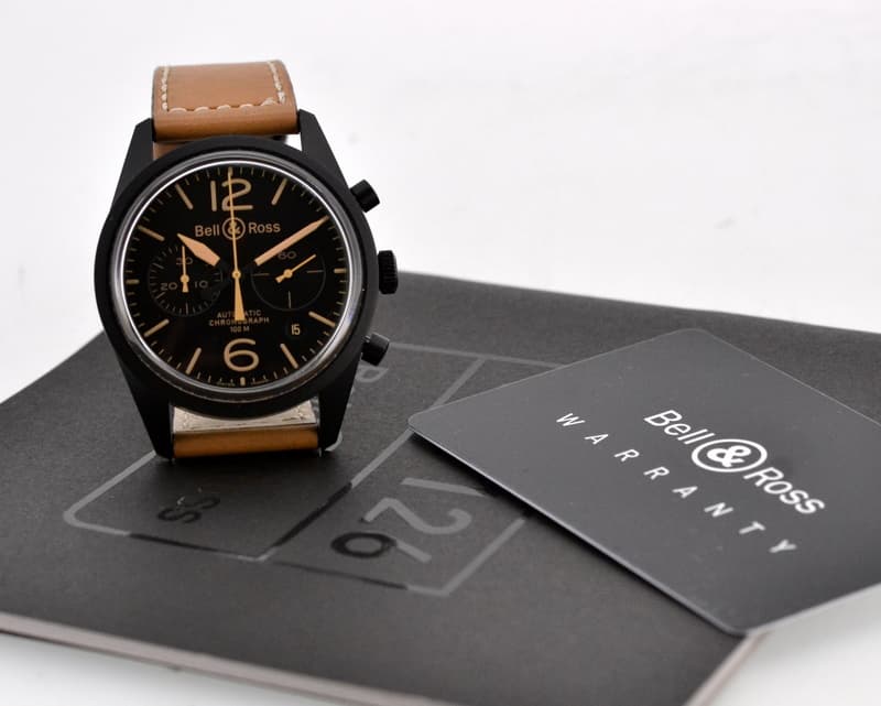 Bell & Ross Vintage 126 Heritage Chronograph PVD