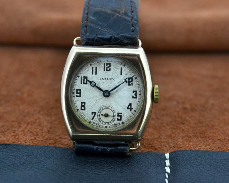 Rolex Vintage Manual Wind 9K Yellow Gold