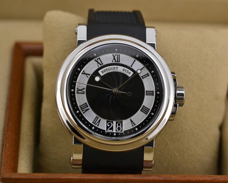 Breguet Marine SS Big Date
Black Dial / Rubber 
