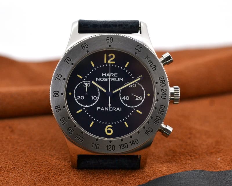 Panerai MARE NOSTRUM Pre Vendome SS Blue Dial