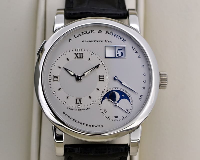 A. Lange and Sohne Lange 1 Moon Platinum 