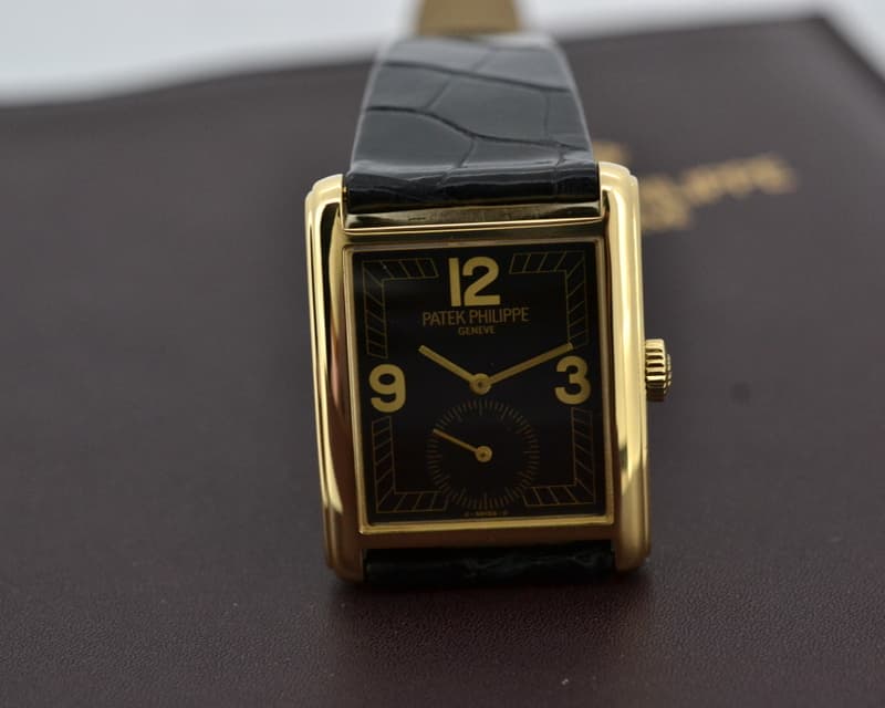 Patek Philippe Gondolo Black Dial 18K Yellow Gold 