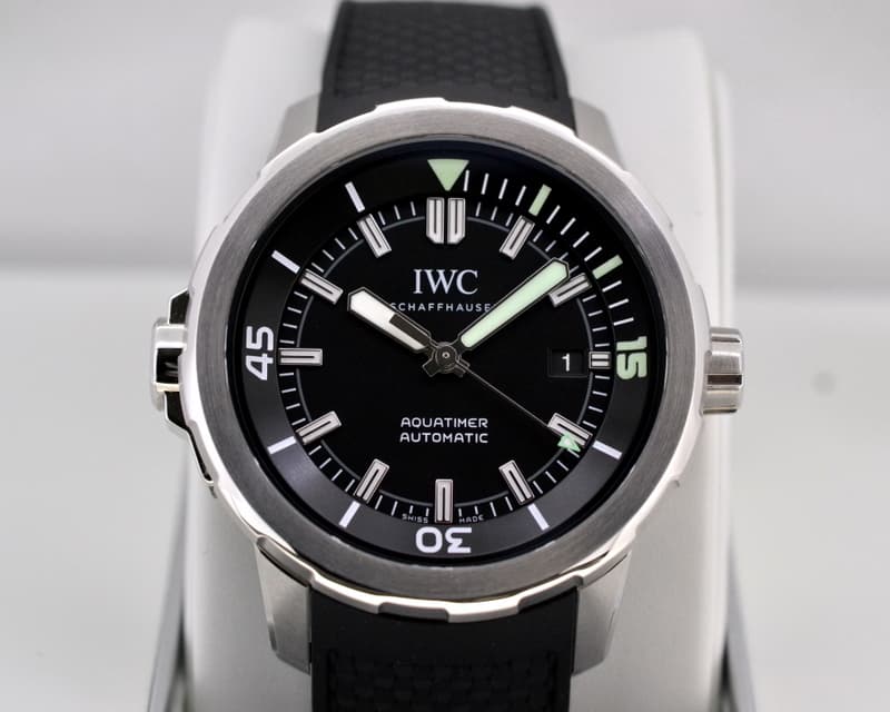 IWC Aquatimer Automatic Black Dial SS / Rubber