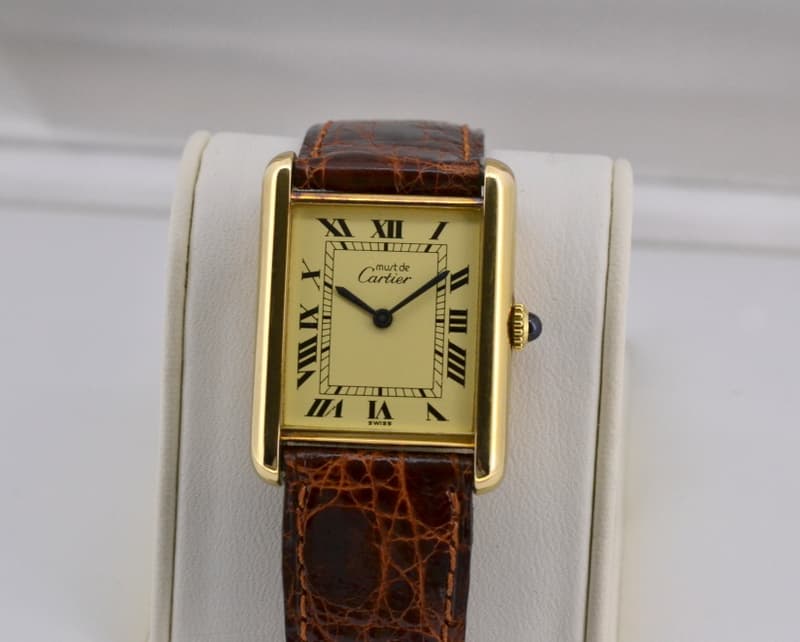 Cartier Tank Must De Cartier Manual Wind