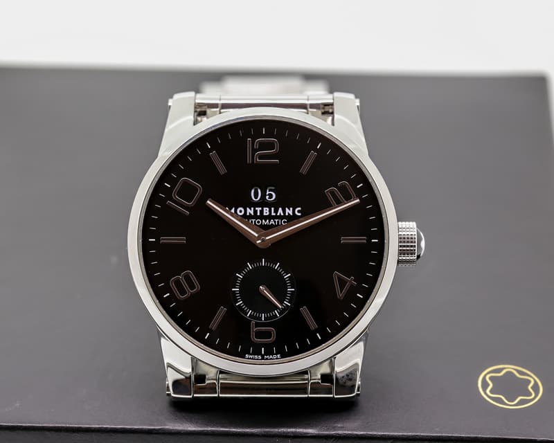 Montblanc Timewalker SS/SS Black Dial big Date 42MM