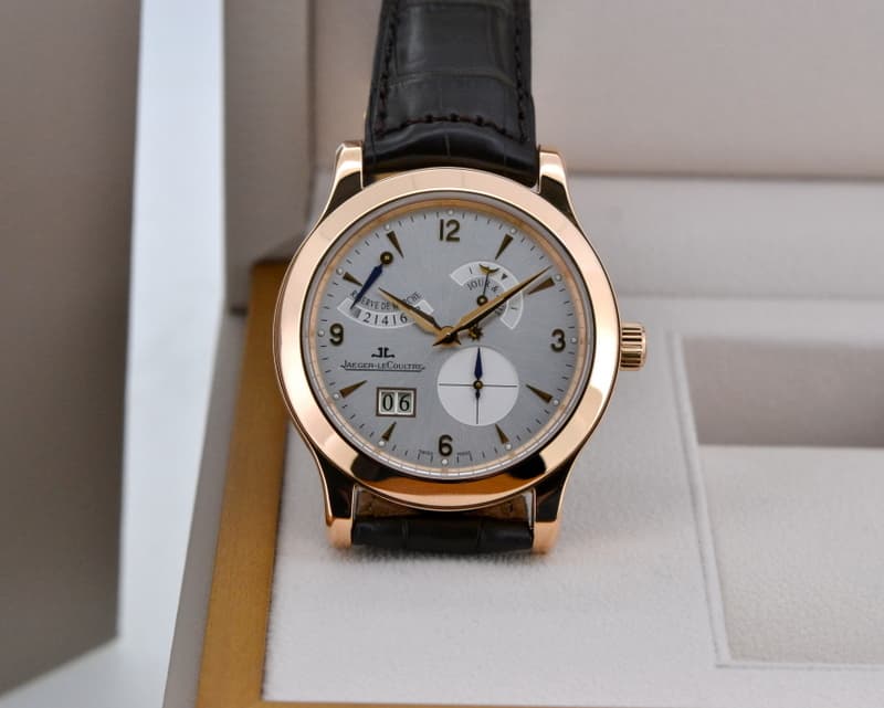 Jaeger LeCoultre Master 8 Day Manual Wind 18K Rose Gold 