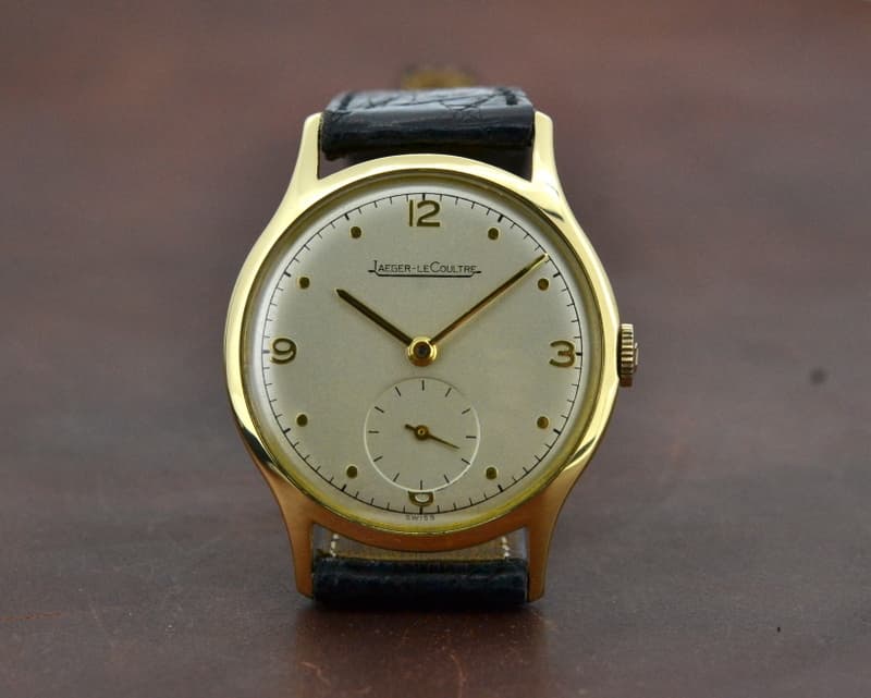 Jaeger LeCoultre Vintage Manual Wind 18K Yellow Gold