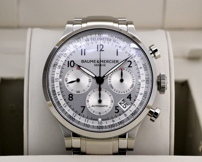 Baume & Mercier Capeland Chronograph 44MM SS / SS 