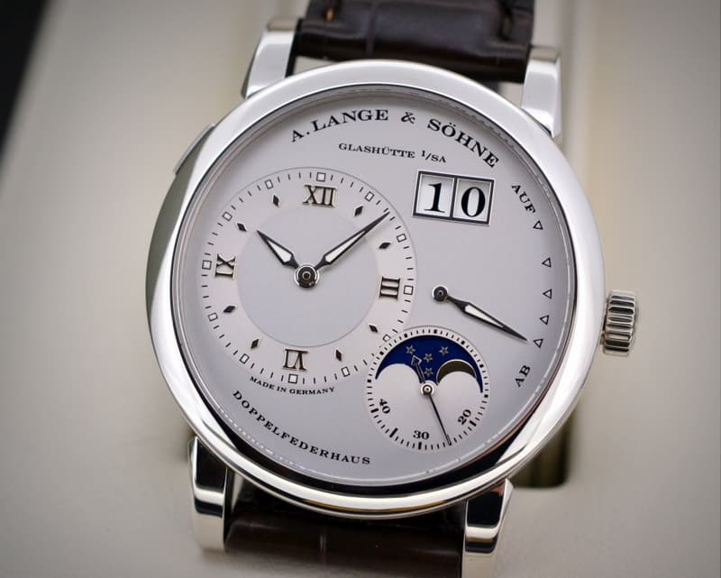 A. Lange and Sohne Lange 1 Moon Platinum 
