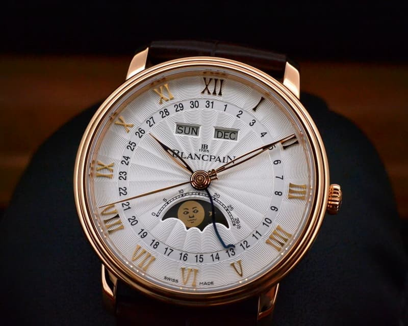 Blancpain Villeret Moonphase & Complete Calendar 18K Rose Gold 40MM