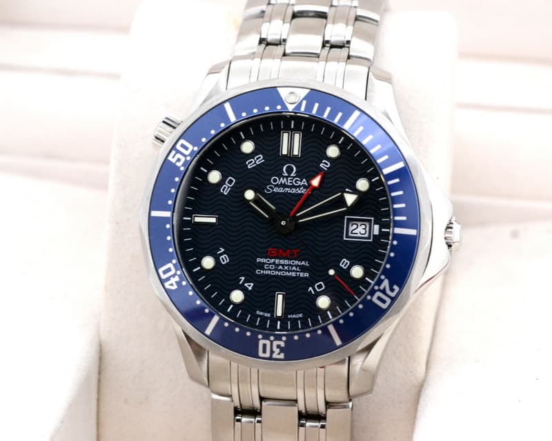 Omega Seamaster Professional Blue GMT SS / SS