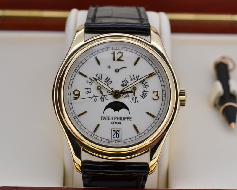 Patek Philippe Annual Calendar Cream Dial 18K Yellow Gold