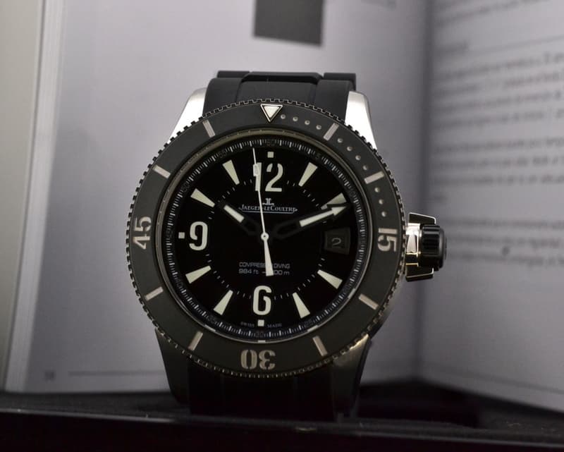 Jaeger LeCoultre Master Compressor Diving Navy SEALS
Rubberized Bracelet 