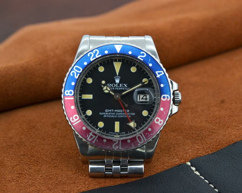 Rolex GMT Master Blue / Red "Pepsi Bezel" Circa 1979