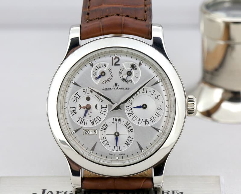 Jaeger LeCoultre Master Perpetual Antoine LeCoultre 8 Day Platinum 