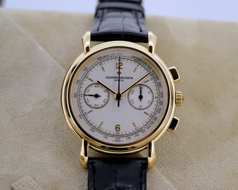Vacheron Constantin Les Historiques Chronograph 18K Yellow Gold