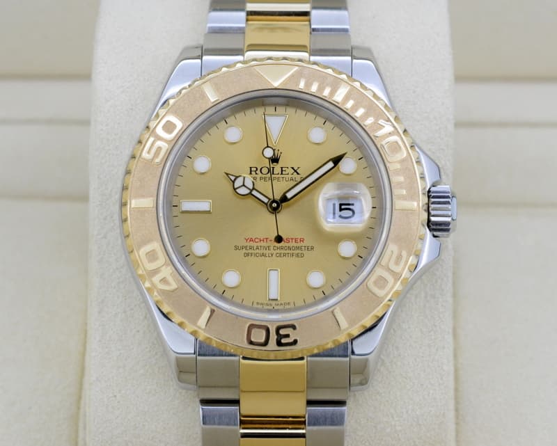 Rolex Yacht Master Champagne Dial 18K / SS  