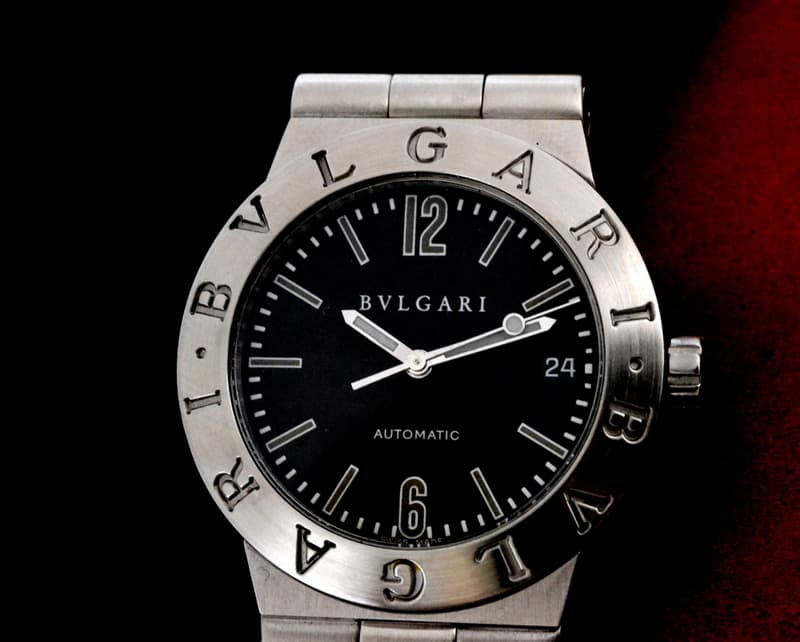 Bulgari Diagono Automatic Black Dial SS / SS
