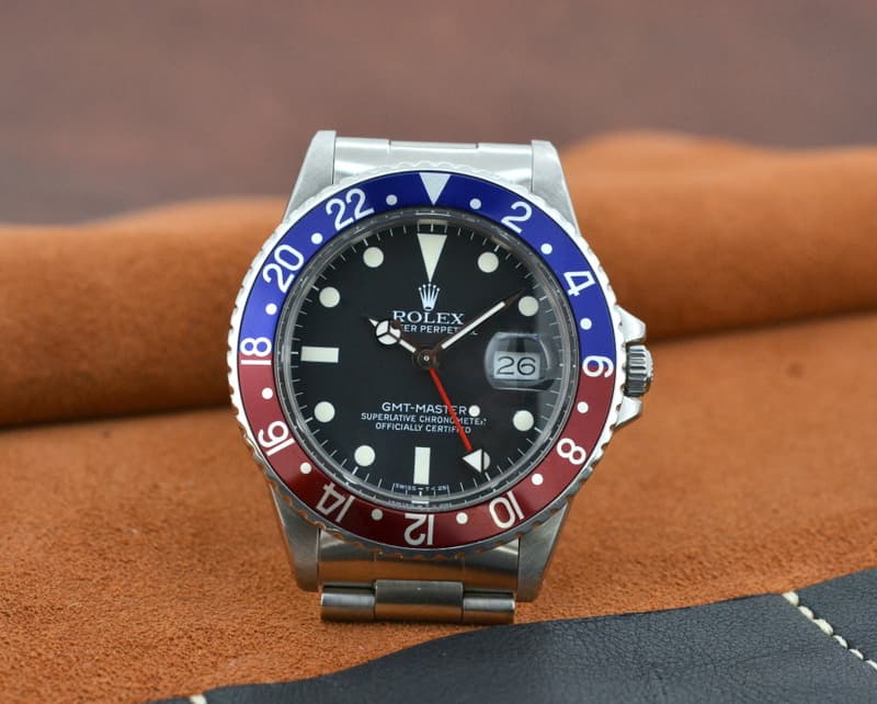 Rolex GMT Master Blue / Red "Pepsi Bezel" Circa 1981