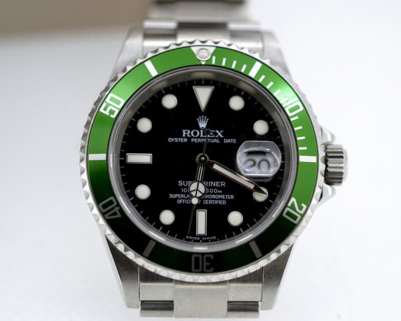 Rolex Submariner 50th Anniversary SS Green Bezel