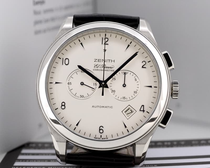 Zenith Class T El Primero SS Silver Dial

