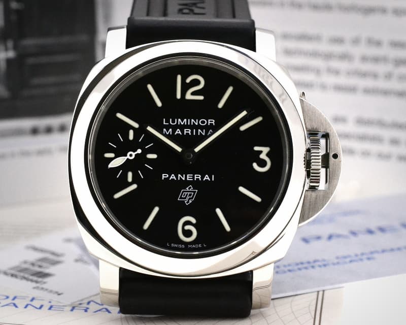 Panerai Luminor Marina Logo SS Manual 44MM