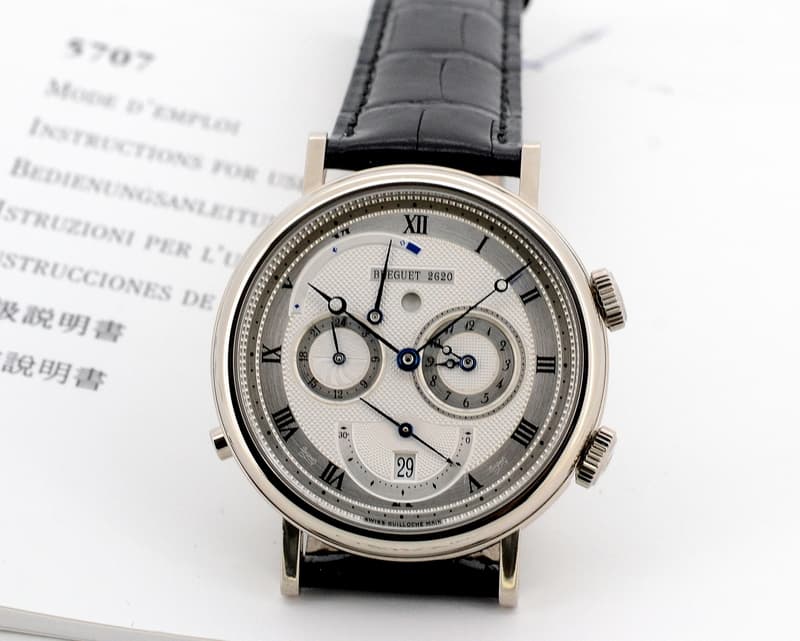 Breguet GMT Alarm "Le Reveil du Tsar" 18K White Gold 

