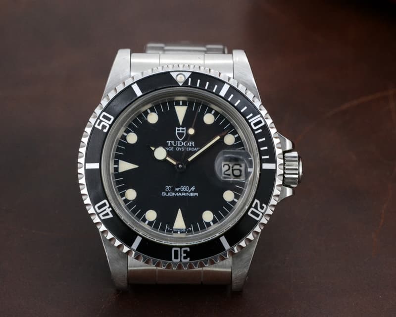 Tudor Submariner Black Matte Dial 