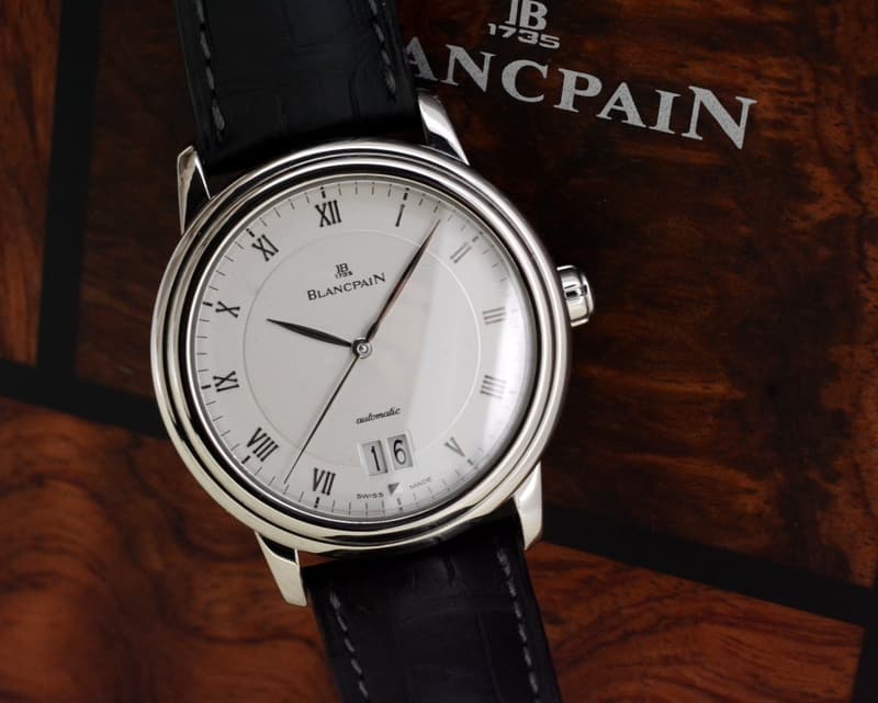 Blancpain Villeret Big Date 18K White Gold