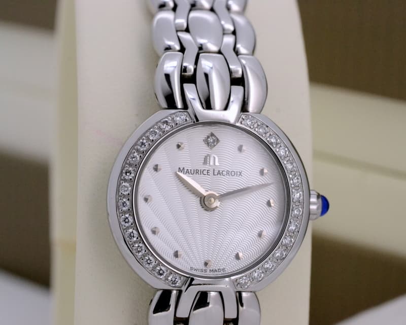 Maurice Lacroix Selena Ladies Quartz SS / SS Diamond Bezel