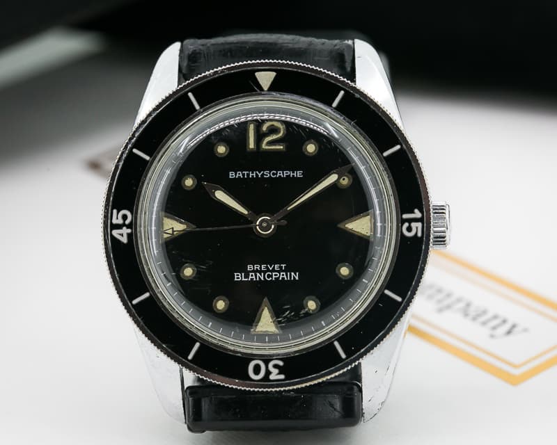 Blancpain Vintage Aqualung Bathyscaphe Circa 1960