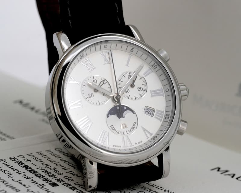 Maurice Lacroix Chronograph "Les Classiques" Moonphase SS