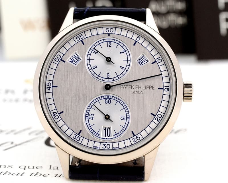 Patek Philippe Annual Calendar Regulator 18K White Gold 