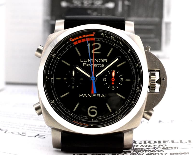 Panerai Luminor Regatta Flyback Chronograph Titanium