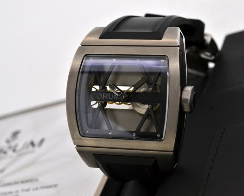 Corum Ti-Bridge Titanium / Rubber