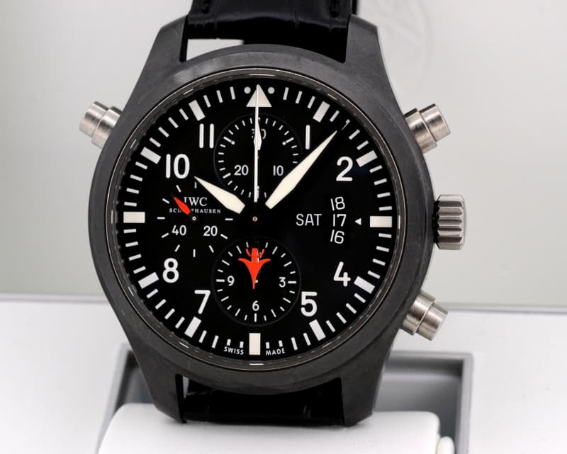 IWC Top Gun Ceramic Split Second Rattapante 