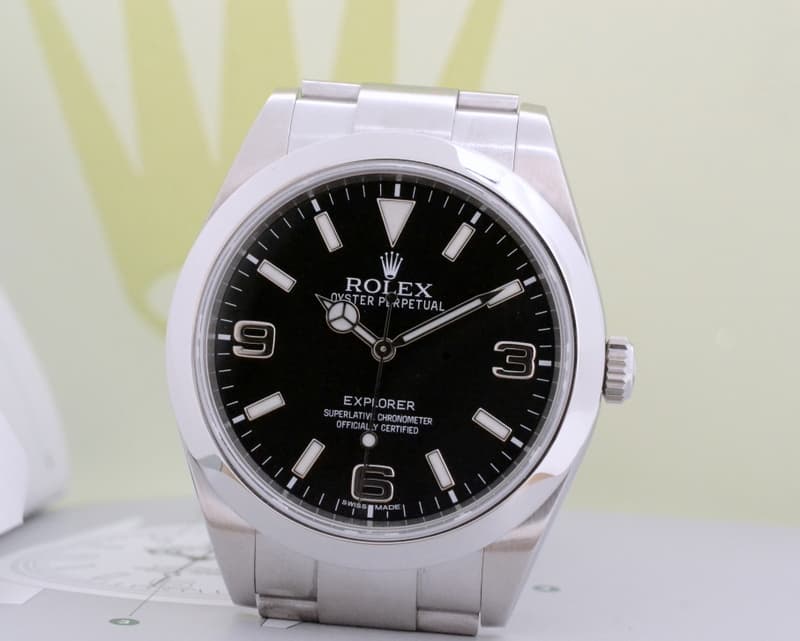 Rolex Explorer I 39MM SS / SS


