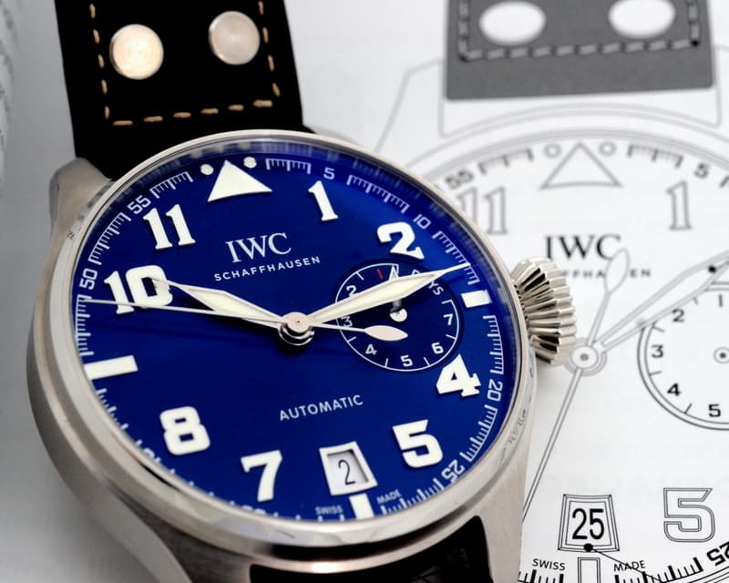 IWC Big Pilot "LE PETIT PRINCE" Blue Dial Limited