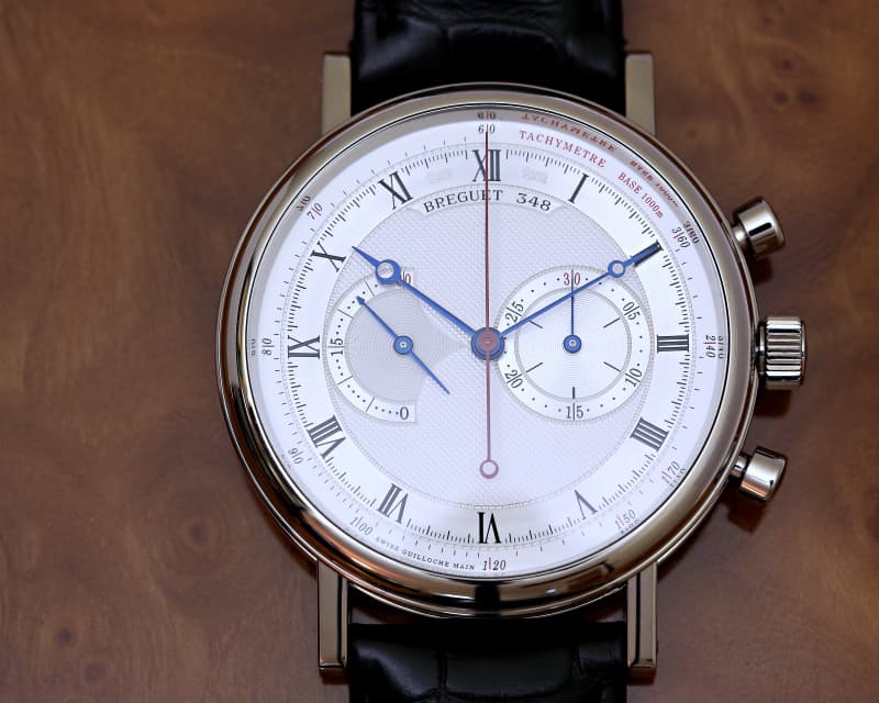 Breguet Clssique Chronograph 18K White Gold 
