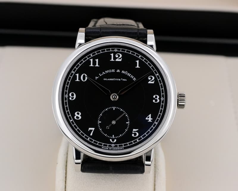 A. Lange and Sohne 200th Anniversary F.A Lange 1815 Platinum Black Dial