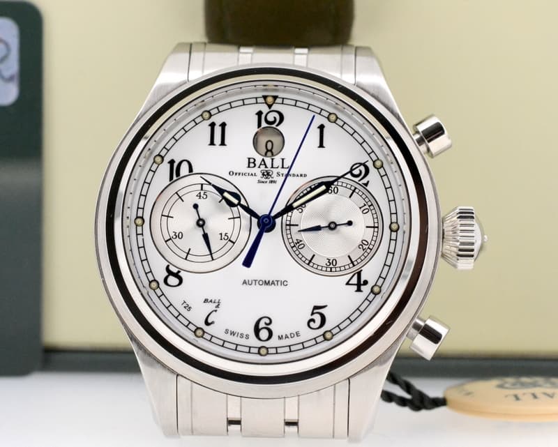 Ball Trainmaster Cannonball II Chronograph SS / SS