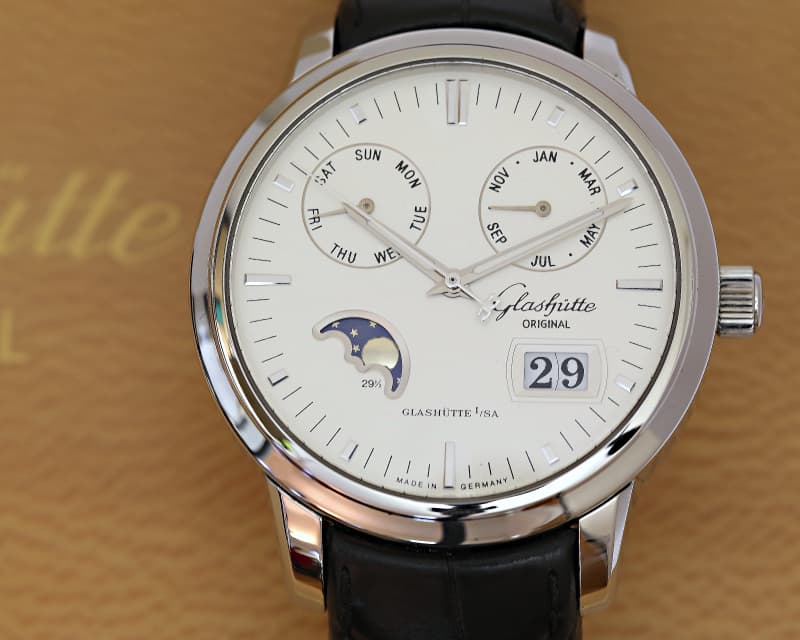 Glashutte Original Senator Calendar Moon SS
